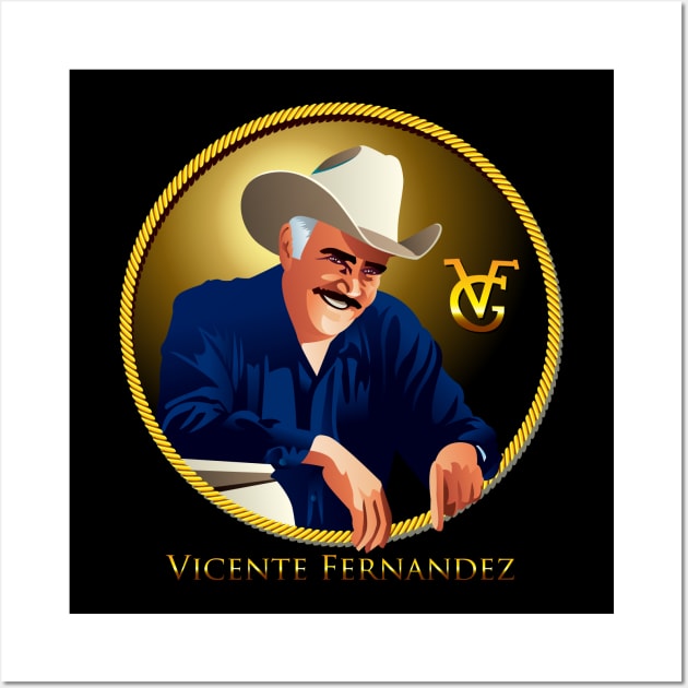 Vicente Fernandez Wall Art by Sauher